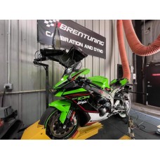 BT Moto (BrenTune) Stage 1+ Performance Calibration with Handheld Tuner for the Kawasaki ZX-10R/RR 2021-2024